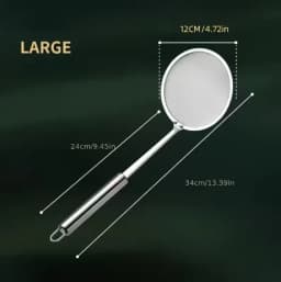 Stainless Steel Fine Mesh Filter, Multi-Function Colander for Juice, Coffee, Tea, & Vegetables, Kitchen Accessories
