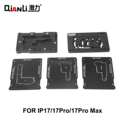 QianLi Middle Frame Reballing Platform Motherboard Fixture BGA Reballing Stencil for iPhone 11 12 13 mini 14plus 15 16 17Pro Max