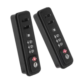 TSA007 Luggage Locks Replacement Built-in Suitcase 3 Digit Combination Resettable Anti-Theft Travel Security Repair Lock 1/2Pcs