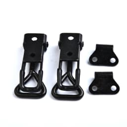 4pcs Adjustable Toolbox Case Metal Toggle Clamp Latch Catch Clasp Quick Release Anti-Slip Push Pull GH-4001 Toggle Catch Clip
