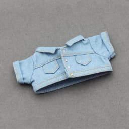 Mini Doll'S Clothes Outfit Accessories For 15-17cm Labubu V1 V2 and 10cm cotton doll Denim shorts jacket Clothing Gift
