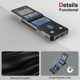 Flip Wallet Case Card Holder Slot Phone Case for Google Pixel 7 8 9 Pro XL 9A 8A 7A Leather Bracket Back Protective Cover