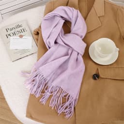 70Color Solid Winter Women Scarf Warm Thicken Cashmere Shawl Outdoor Tassels Pashmina Lady Wrap Windproof Scarves Fashion Luxury