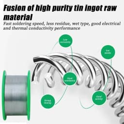 Lead-free No-clean High Purity Solder Wire Tin Melting Point 217 Degrees Solder Wire for Electronic Repair Sn99.3cu0.7