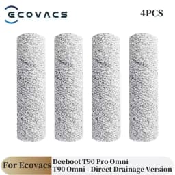 For Ecovacs Deebot T90 Pro Omni/T90 Omni Robot Vacuum Cleaner Parts Main Roller Side Brush Filter Mop Cloth Dust Bag Accessories