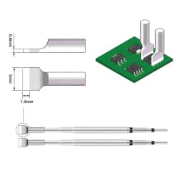 Sequre Ht140 Desoldering Tweezers Portable 2 In 1 Soldering Iron With 1.8m Gnd Wire Accessory Kit