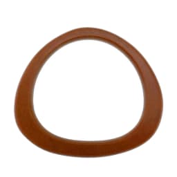 14.5cm D-shaped Wooden Bag Handle Ring Handbag Handles Replacement DIY Handmade Purse Luggage Handcrafted Accessories