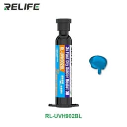 RELIFE RL-UVH902 10ML 3 Seconds Quick Dry Solder Mask Oil for Phone Jumping Wire Motherboard PCB Curing Oil Maintenance Tool
