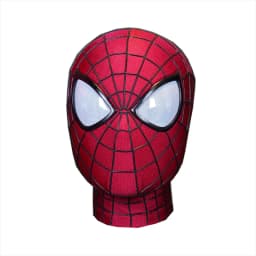 Handmade Spider-Man 2 Movie Accuracy Garfield Version Cosplay Mask Peter Parker Handicraft Collectible Item For Gift