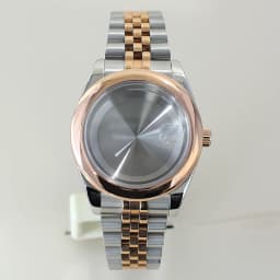 39mm 36mm Round Edge Watch Case Sapphire Crystal Glass For Seiko NH35 NH36 NH38 NH34 Miyota 8215 Movement Presidential Bracelet