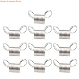 10 Pcs Beads Stopper Mini Spring Clamps Creative Bead Wire Ends Jewelry Making Tool for DIY Handmade Bracelets Necklace