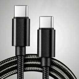60W 5A Nylon Fast Charging Cable 1/2/3m Dual Type-C Colorful Data Cable Highspeed Data Transfer Quick Charging Wire For Xiaomi17