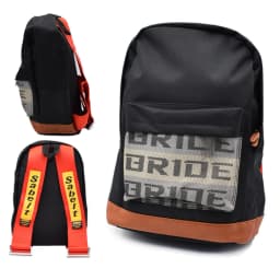 JDM Style Takata Backpack Racing Safety Belt Modified Dual Shoulder Travel Bag Street Trend Soft Polyester Casual Crossbody