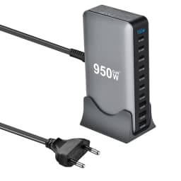 950W USB C GaN Charger 100W PD3.0 PPS QC3.0 Multiport Fast Charging Station For Laptop iPhone Samsung Macbook Pro Tablet