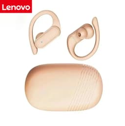 Original Lenovo  Wireless Business Headphone Ear-Hook HIFI Bass Noise Cancelling Earphone With Mic Earbuds Sport Game Headse