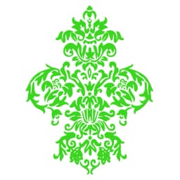 Damask Vinyl Wall Sticker Baroque Style Decals Home Decorative Graphic Mural Decal Door Car Window Laptop Vinyl Stickers Decor