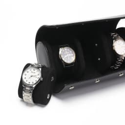 Embers Leather Watch Roll 1 2 3 Slots Luxury Genuine Watch Storage Box Travel Bag Watch Case Gift Box Watch Pouch