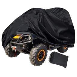 Heavy Duty ATV Cover Waterproof Windproof 4 Wheeler Quad Bike Storage Cover Black All Weather Protection Car Quad Covers