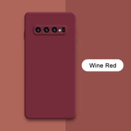 Original Square Liquid Silicone Case for Samsung Galaxy S8 S9 S10 Plus S10E Soft Candy Back Cover S8Plus S9Plus S10Plus E Fundas