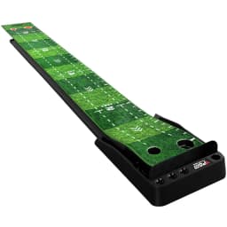 PGM TL021 indoor golf velvet rubber bottom putter trainer practice mat, 3M with return lane