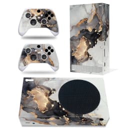 For X-box Series S Console and 2 Controllers Skin Sticker Killer Design Protective Vinyl Wrap Cover Full Set Xbox Series S