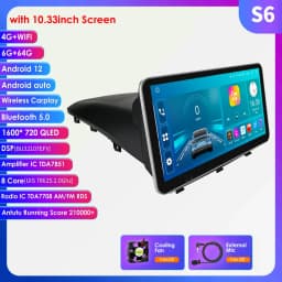 4G AI Carplay Android Auto Car radio For Opel Antara 1 2006 -2017 Multimedia player Autoradio GPS navi Stereo 8Core Head Unit Fm