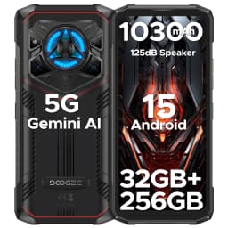 DOOGEE Blade20 Play 5G Rugged Phone 32GB RAM + 256GB ROM 6.6'' Display 10300mAh Battery 125dB Speaker 50MP Gemini AI Smartphone