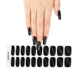 16/20/22Tips Semi-Cured Gel Nail Patch Adhesive Sliders Long Lasting Full Gel Nail Stickers DIY Manicure Harden In UV Lamp Need