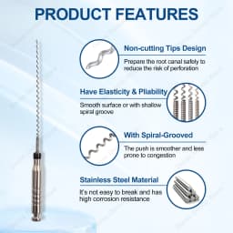 1 Box Dental Dentistry Lentulo Paste Carriers Endodontic Endo Files Reamers Drill Burs Endo Files Dentist Materials