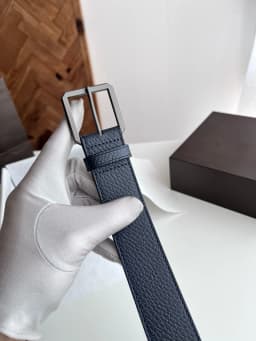 High Quality 3.5cm Leather Business Men Belt Luxury Brand Designer famous Belts for men Jeans Strap Male Metal Buckle Belt