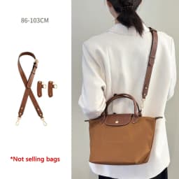 Leather Bag Shoulder Strap for Longchamp S Durable Leather Bag Strap Conversion Kit for Women Crossbody Bags