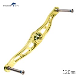 HEIGHTEN 115mm/130mm Baitcasting Reel Handle Without Knob For Shimano & Daiwa Abu Bait Reel