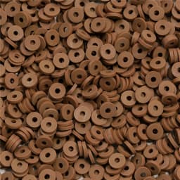 350Pcs/Lot 6mm Flat Round Polymer Clay Beads Loose Spacer Beads for Jewelry Making DIY Needlework Bracelet Necklace Earrings