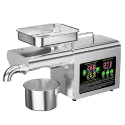DIVEDEER Oil Press Automatic Household FLaxseed Oil Extractor Peanut Oil Cold Press Oil Machine Commercial Extraction Maker