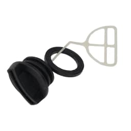 2PCS Fuel Tank Cap Oil Cap With Gasket For Chinese Chainsaw 5200 52cc Garden Tool Parts Replacement Accessories