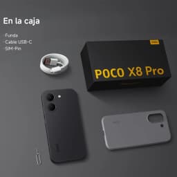 POCO X8 Pro 5G European Version 256GB/512GB 6.59" AMOLED 1.5K 120Hz 6210mAh 50MP OIS NFC Dimensity 8500-Ultra IP68 No Charger