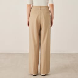 KL9523338 High-Waisted Wide Leg Wool Blend Pants for Women Pleated Front Fall Fashion Women's Clothing