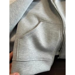 Women's Grey Hooded Coat Solid Long Sleeve Loose Zipper Jacket Sports Style Female Autumn Fashion Oversize Outerwears