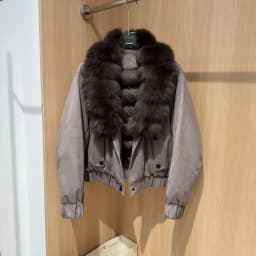 OFTBUY Cropped Elastic Cuff Duck Down Coat Vintage Outerwear New Real Fox Fur Collar Coat Women Button Puffer Jacket Female