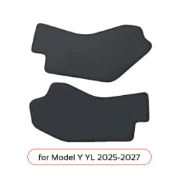 For Tesla Model 3 Y YL 2021-2027 LHD Center Console Two Side Anti Kick Pad Protector PU Leather Sticker Cover Car Accessories