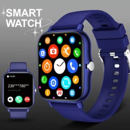 [Smart Watch, Wireless] Wireless Men'S And Women'S Smart Watch, 1.83-Inch Full Screen Touch, Dialing/Answering Calls, Pedometer