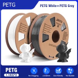 JAYO PETG PLA MATTE PLUS SILK Marble Wood 3D Printer Filament 2Roll 1.75mm Filament Environmental Material For 3D Pen & Printers