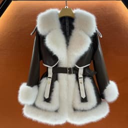 Ladies 2026 Winter Fake Fox Fur Coat Medium Long Sleeve Fluffy Teddy Jacket Women's New Warm Thicken Lined Luxury Casual Outwear