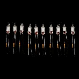 【AD】10Pcs High Quality Neon Light Bulbs 6*13mm Mini Neon Light Indicator With Resistor 220V Red/Blue/Green Color