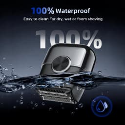 KENSEN S26 Electric Shaver for Men 4D Floating Blades Foil Shavers Waterproof 8000RPM Beard Trimmer Portable Mini Electric Razor