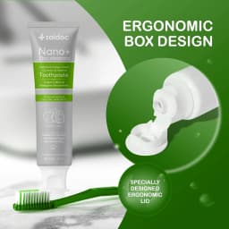 ZaiDoc 3Pcs Toothpaste Set : Probiotic + Coconut Whitening + Clear Gel with Christmas Hearts Nano Hydroxyapatite Natural Oral Care 120g Each