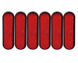 Motorcycle Bike Universal Safe Self-adhesive Reflector Warning Device strips Car Front Rear Warning Outdoor Cycling Accessories