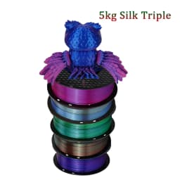 KEEPANG PLA/PETG/SILK/TPU 1.75mm 3D Printer Filament 5/10 Rolls Neatly Wound No Bubble 3D Printing Materials