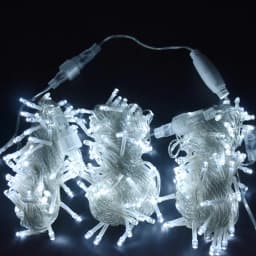 LED decorative fairy string lights for Christmas decoration, outdoor garden lighting, house, courtyard decoration