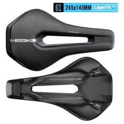RYET 3D Printed Full Carbon Bicycle Saddle 245mm *135/145/155mm Bike Saddle for MTB Gravel Road Bike Seat bicycle parts